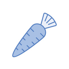 Carrot vector icon