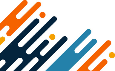 Modern Abstract Dynamic Rounded Shapes