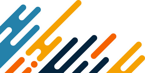 Modern Abstract Dynamic Rounded Shapes