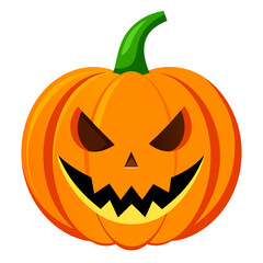 Halloween pumpkin vector  illustration 