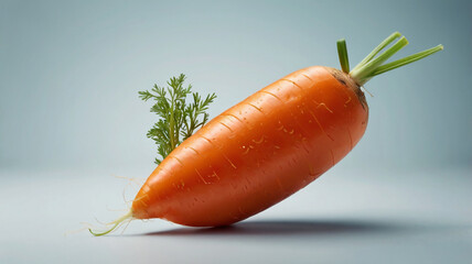 carrot on a white background