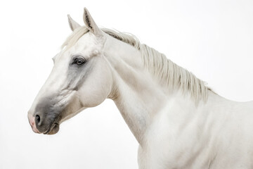 White Horse Portrait