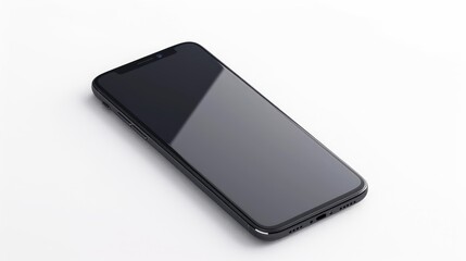 Smartphone isolated on white background with clipping path