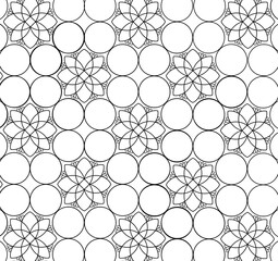 Naklejka premium mandala ornemental abstract floral background, , vintage décoration 