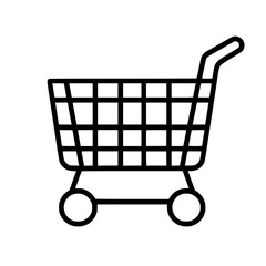 Shopping Cart icon, Shopping Cart SVG, Shopping Cart Cricut, Shopping Cart Clipart, shopping bag outline, shopping icon, mall icon, icons, single icon, business icon, web icon, Cut Files For Silhouett