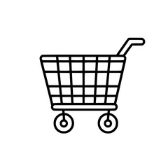 Shopping Cart icon, Shopping Cart SVG, Shopping Cart Cricut, Shopping Cart Clipart, shopping bag outline, shopping icon, mall icon, icons, single icon, business icon, web icon, Cut Files For Silhouett