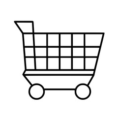 Shopping Cart icon, Shopping Cart SVG, Shopping Cart Cricut, Shopping Cart Clipart, shopping bag outline, shopping icon, mall icon, icons, single icon, business icon, web icon, Cut Files For Silhouett