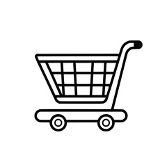 Shopping Cart icon, Shopping Cart SVG, Shopping Cart Cricut, Shopping Cart Clipart, shopping bag outline, shopping icon, mall icon, icons, single icon, business icon, web icon, Cut Files For Silhouett