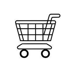 Shopping Cart icon, Shopping Cart SVG, Shopping Cart Cricut, Shopping Cart Clipart, shopping bag outline, shopping icon, mall icon, icons, single icon, business icon, web icon, Cut Files For Silhouett