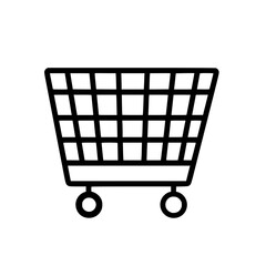 Shopping Cart icon, Shopping Cart SVG, Shopping Cart Cricut, Shopping Cart Clipart, shopping bag outline, shopping icon, mall icon, icons, single icon, business icon, web icon, Cut Files For Silhouett