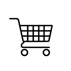 Shopping Cart icon, Shopping Cart SVG, Shopping Cart Cricut, Shopping Cart Clipart, shopping bag outline, shopping icon, mall icon, icons, single icon, business icon, web icon, Cut Files For Silhouett