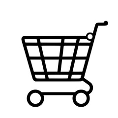 Shopping Cart icon, Shopping Cart SVG, Shopping Cart Cricut, Shopping Cart Clipart, shopping bag outline, shopping icon, mall icon, icons, single icon, business icon, web icon, Cut Files For Silhouett