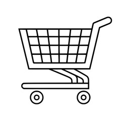 Shopping Cart icon, Shopping Cart SVG, Shopping Cart Cricut, Shopping Cart Clipart, shopping bag outline, shopping icon, mall icon, icons, single icon, business icon, web icon, Cut Files For Silhouett
