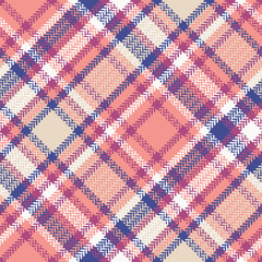 Scottish Tartan Seamless Pattern. Checkerboard Pattern Template for Design Ornament. Seamless Fabric Texture.