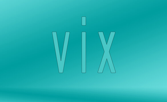 Illustration saying VIX that is the implied volatility index of the options Exchange CBOE, located in Chicago.