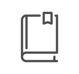 School and university related icon outline and linear vector.	
