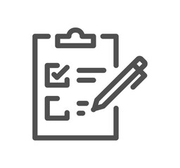 School and university related icon outline and linear vector.	
