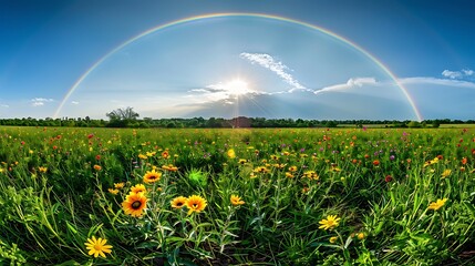 Naklejka premium Thunderous Summer Skies: An Anime-Inspired Illustration with Clouds