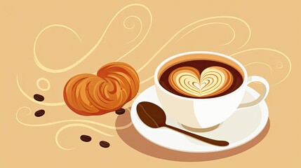 Obraz premium cup of coffee