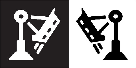 Obraz premium . IIlustration Vector graphics of Amusement Park icon