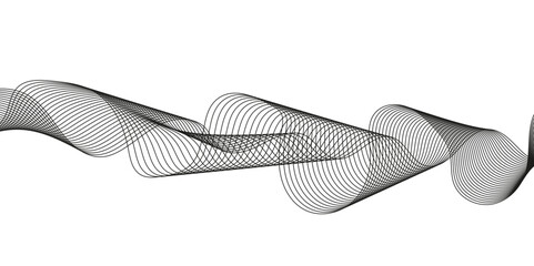 Abstract blend wave lines and technology background. Background lines wave abstract stripe design. White background, mesh abstract, vector gradient line soft blend.	