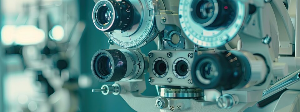 phoropter eyesight measurement testing machine  