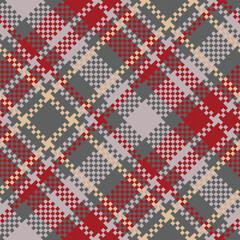 Tartan Pattern Seamless. Pastel Classic Pastel Scottish Tartan Design. Traditional Pastel Scottish Woven Fabric. Lumberjack Shirt Flannel Textile. Pattern Tile Swatch Included.