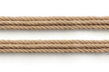 long strong braided rope close-up