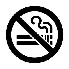 no smoking vector illustration isolated on white background
