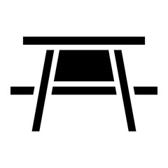 picnic table glyph 