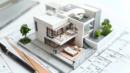 modern 2 story house plans