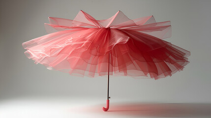 umbrella in the form of a tutu