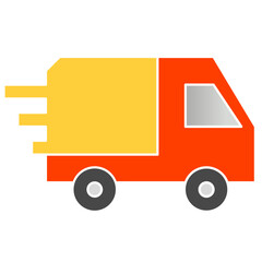 truck delivery icon vector design element 