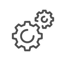 School and university related icon outline and linear vector.	
