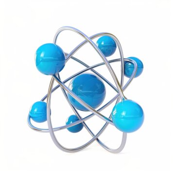 recommend clip art: Oxygen Atom: Illustration of Atomic Structure with Protons, Neutrons, and Electrons