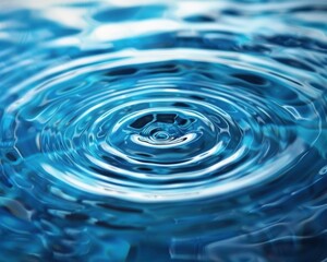 Smooth Water Ripples. Harmonious Circles of Water Waves in Dynamic Background