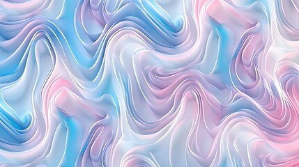 Fototapeta premium Abstract Pink And Blue Wavy Digital Pattern