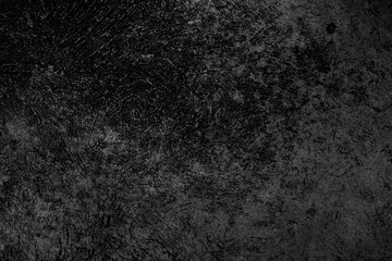 Fototapeta premium Old wall texture cement dark black gray background abstract grey color design are light with white gradient background.