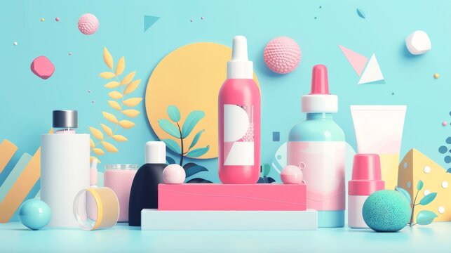 The background of an object or product in illustrations and manufacturing materials is influenced by trends, market, consumer preferences, and style.