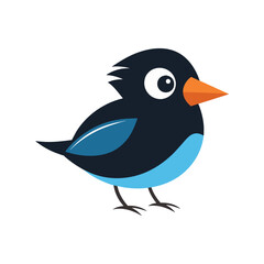 Cute bird logo