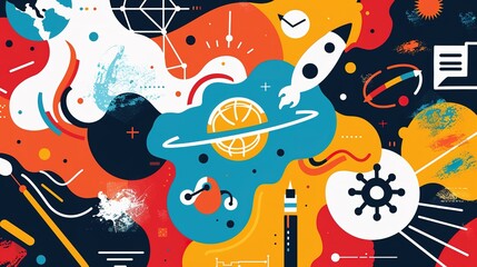 Concepts of the nervous system, brain, learning, thought process and child psychology