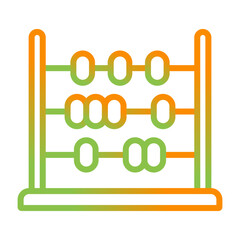 Abacus Vector Icon