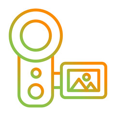 Video Camera Vector Icon