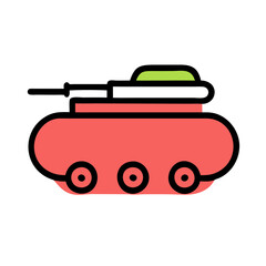 Obraz premium tank icon