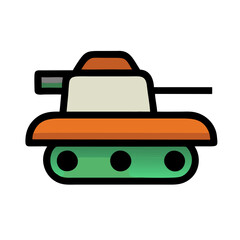 Obraz premium tank icon