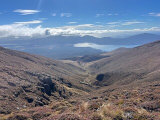 Tongariro Alpine Crossing, Tongariro National Park, North Island of New Zealand