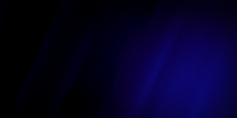 Abstract gradient background with smooth transitions from deep blue to black hues. Perfect for modern designs, technology themes, and creative projects requiring a mysterious, elegant backdrop