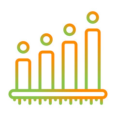 Bar Chart Vector Icon