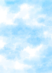 水色の水彩テクスチャ