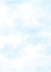 水色の水彩テクスチャ